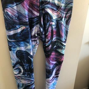 Marble/Swirl Workout Leggings